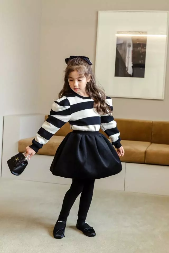 Dore Dore - Korean Children Fashion - #todddlerfashion - Tulip Skirt Leggings - 7
