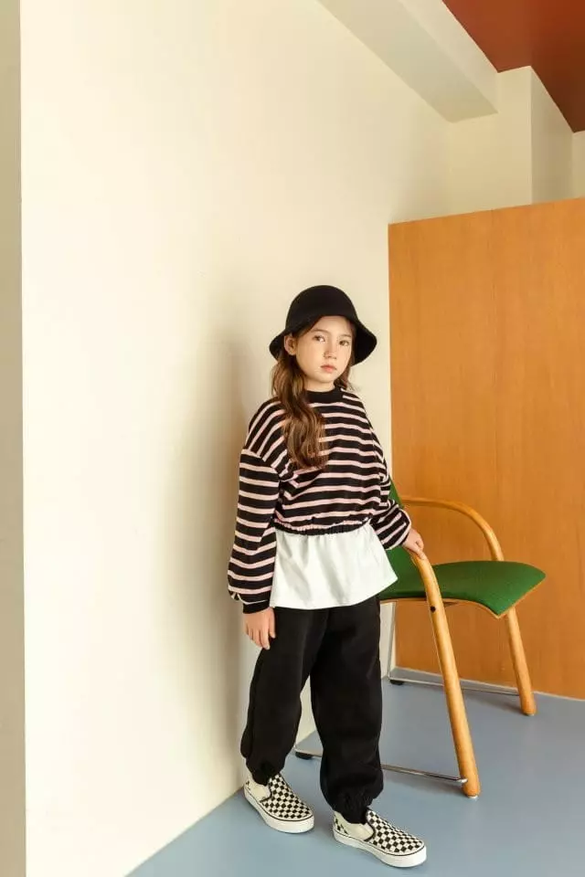 Dore Dore - Korean Children Fashion - #toddlerclothing - Basic Muzi Slit Tee - 6