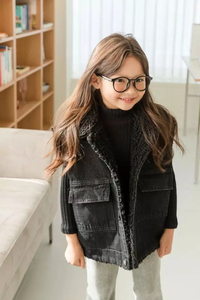 Dore Dore - Korean Children Fashion - #toddlerclothing - Rib Turtleneck Tee - 5