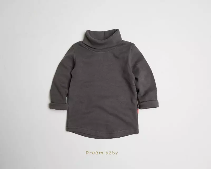 Dream Baby - Korean Children Fashion - #Kfashion4kids - Dotom Turtleneck Fleece Tee - 8