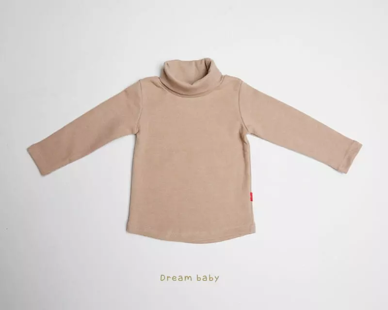 Dream Baby - Korean Children Fashion - #childrensboutique - Dotom Turtleneck Fleece Tee