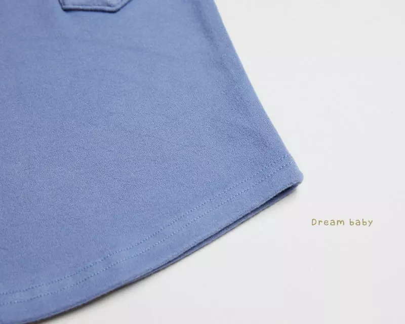 Dream Baby - Korean Children Fashion - #fashionkids - Dotom Fleece Pocket Tee - 4