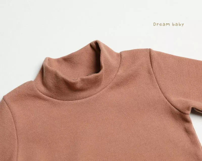 Dream Baby - Korean Children Fashion - #kidsshorts - Tang Half Turtleneck Tee - 2