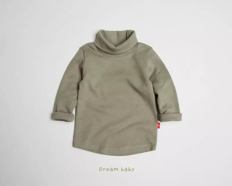 Dream Baby - Korean Children Fashion - #kidzfashiontrend - Dotom Turtleneck Fleece Tee - 7