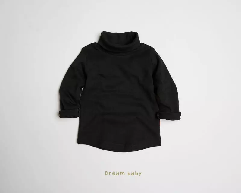 Dream Baby - Korean Children Fashion - #littlefashionista - Dotom Turtleneck Fleece Tee - 9