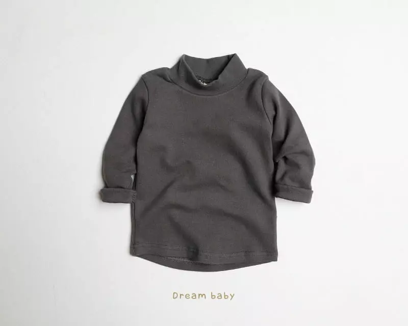 Dream Baby - Korean Children Fashion - #littlefashionista - Tang Half Turtleneck Tee - 6