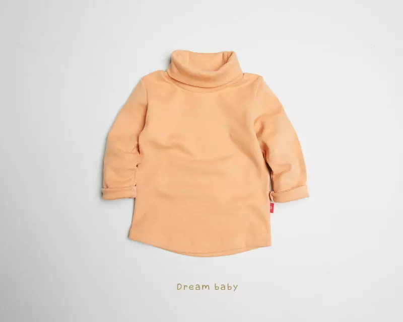 Dream Baby - Korean Children Fashion - #magicofchildhood - Dotom Turtleneck Fleece Tee - 10
