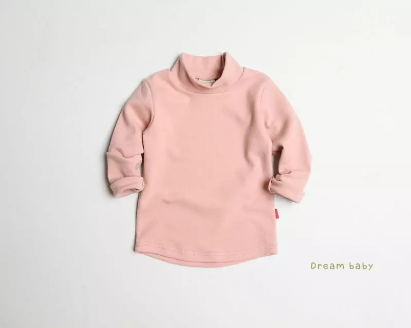 Dream Baby - Korean Children Fashion - #todddlerfashion - Tang Half Turtleneck Tee - 10