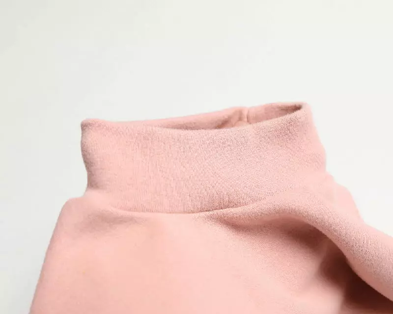 Dream Baby - Korean Children Fashion - #toddlerclothing - Tang Half Turtleneck Tee - 11
