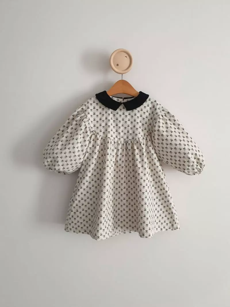 Eclair - Korean Children Fashion - #childofig - Barnie One-pice - 2