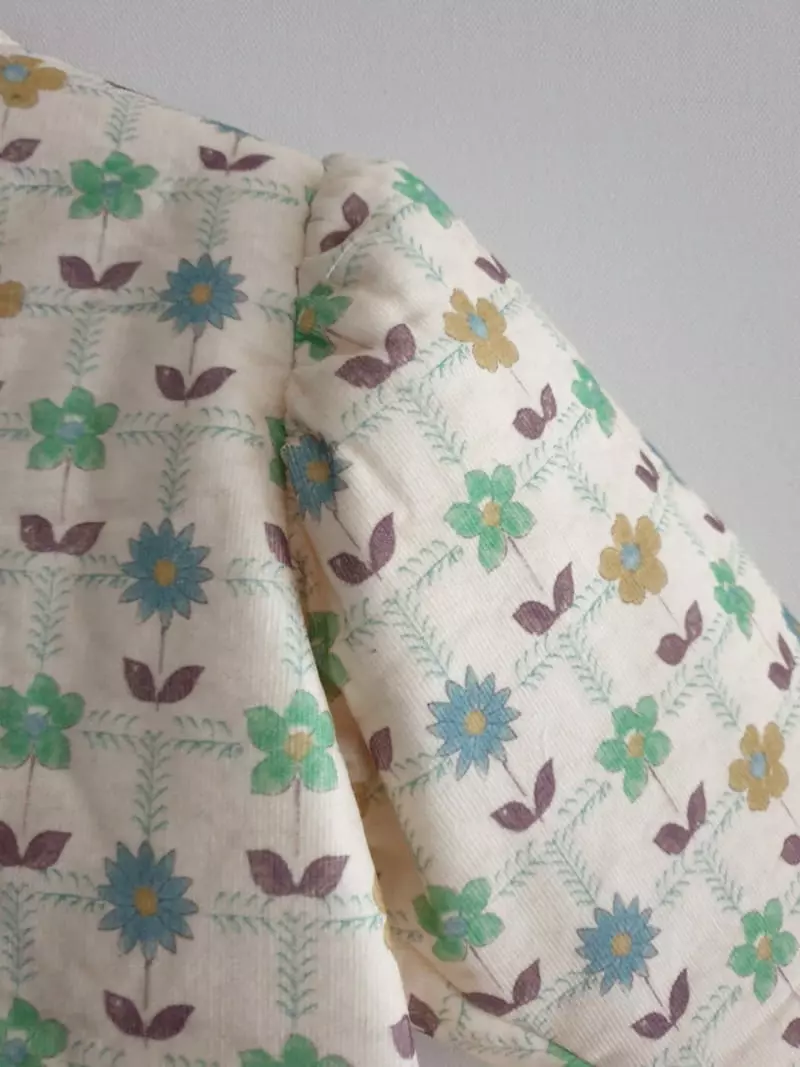Eclair - Korean Children Fashion - #childofig - Flower Padding Coat - 4