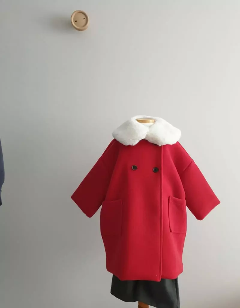 Eclair - Korean Children Fashion - #designkidswear - Fluffy Collat - 11