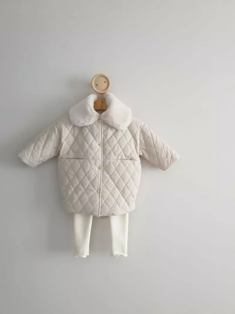Eclair - Korean Children Fashion - #littlefashionista - Coach Padding - 9