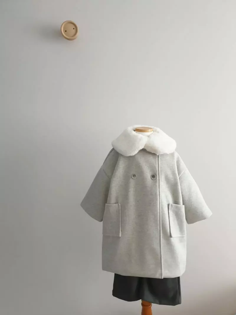 Eclair - Korean Children Fashion - #stylishchildhood - Fluffy Collat - 8