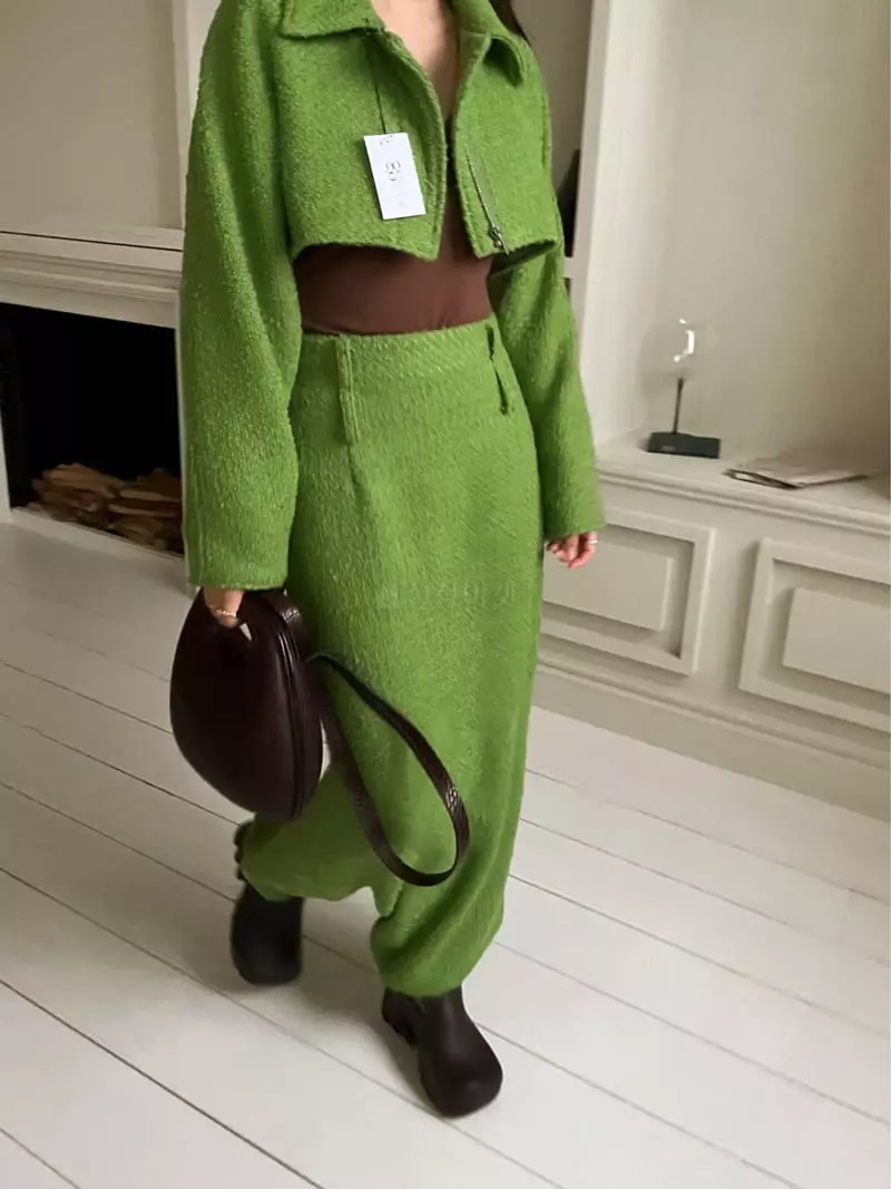 Egg Is - Korean Women Fashion - #momslook - Bookle Maxy Skirt
