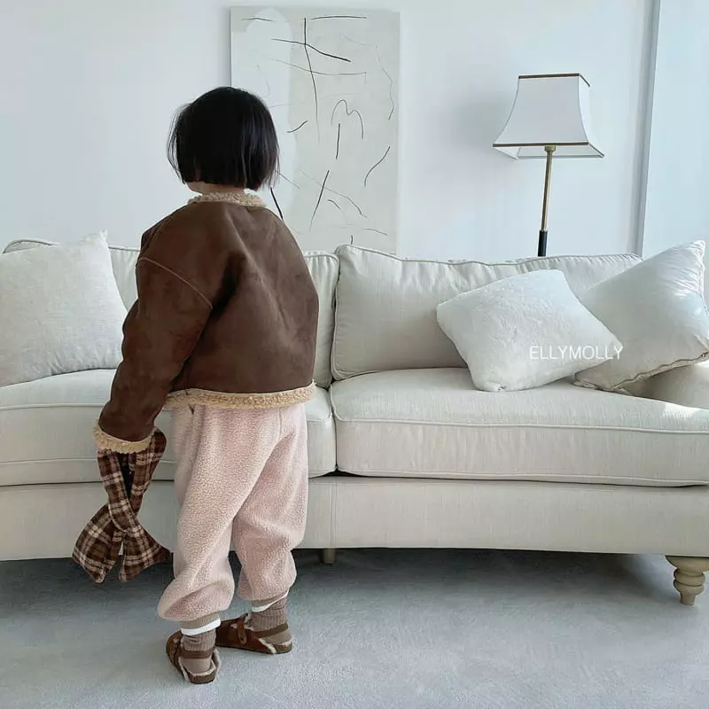 Ellymolly - Korean Children Fashion - #Kfashion4kids - Cream Jacket - 8