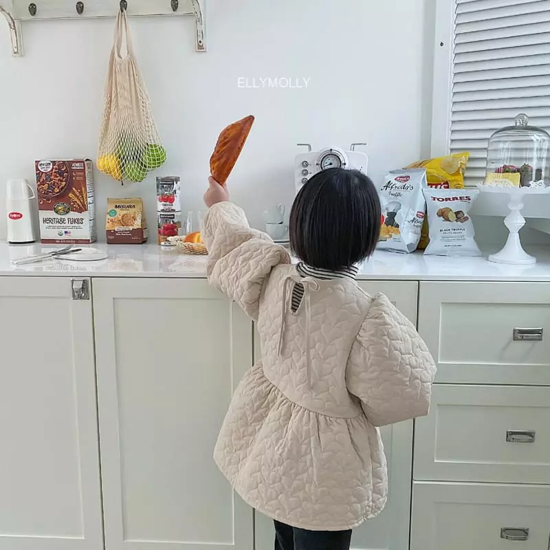 Ellymolly - Korean Children Fashion - #Kfashion4kids - Love Quilting Bloues - 5