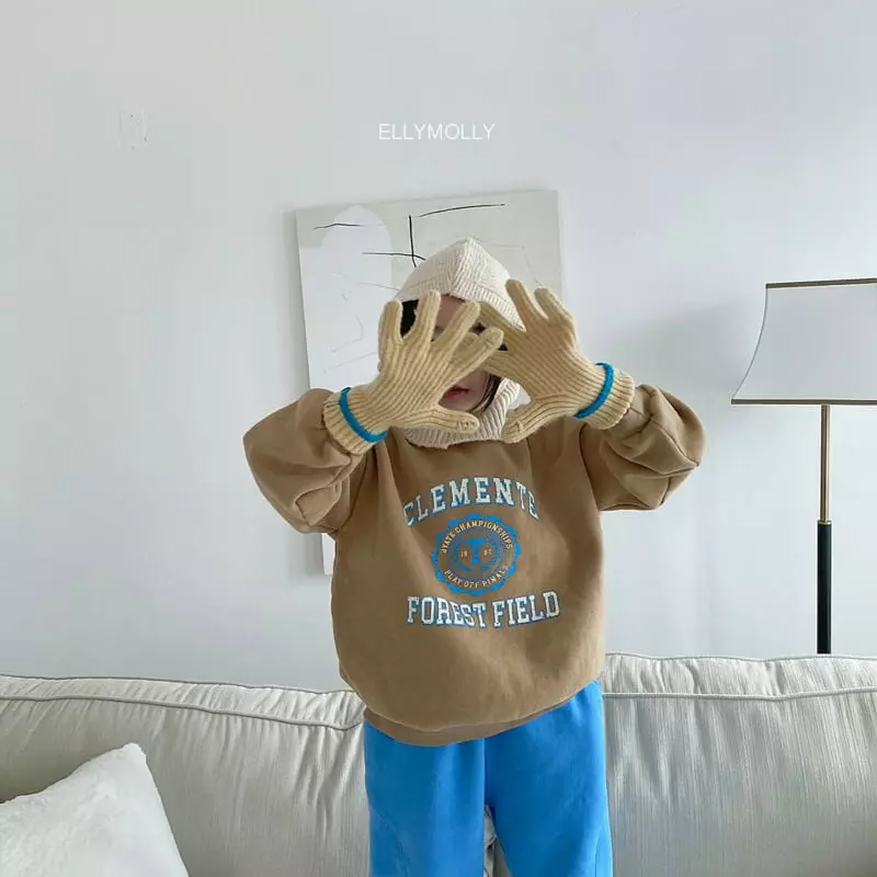 Ellymolly - Korean Children Fashion - #childofig - T Mark Sweatshirt - 7