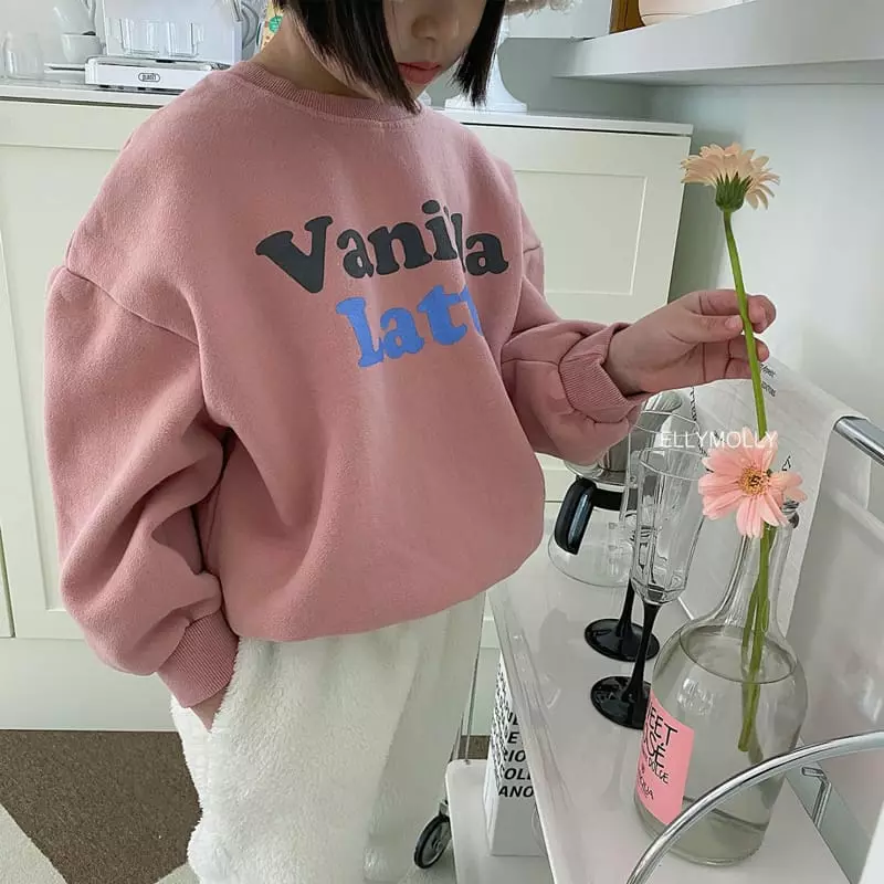 Ellymolly - Korean Children Fashion - #childofig - Vanilla Latte Sweatshirt - 3