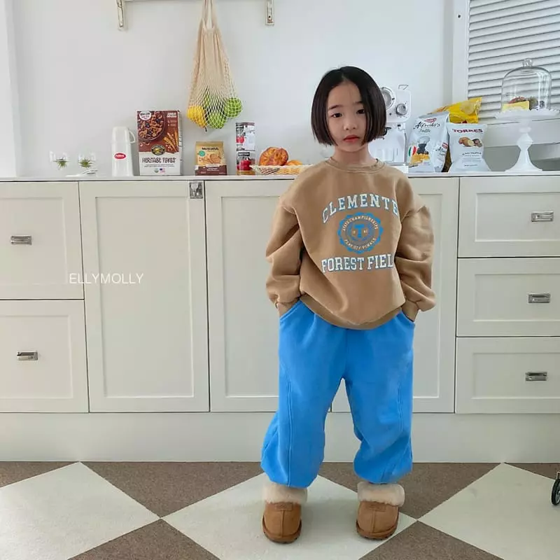 Ellymolly - Korean Children Fashion - #childofig - Log Fleece Pants - 8