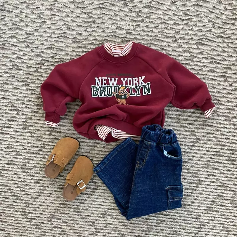 Ellymolly - Korean Children Fashion - #childrensboutique - Newyork Sweatshirt - 7