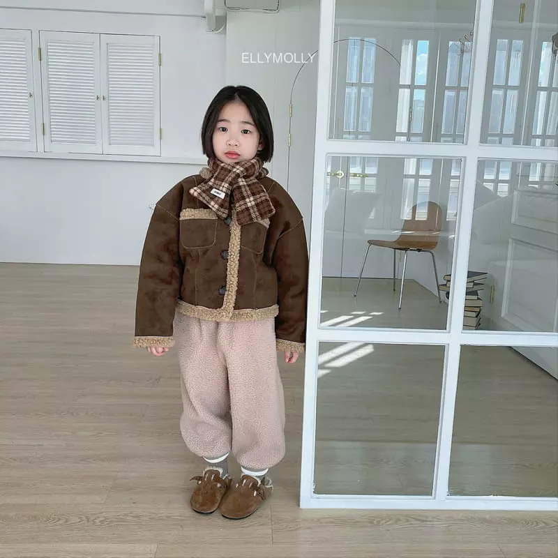 Ellymolly - Korean Children Fashion - #discoveringself - Cream Jacket - 3