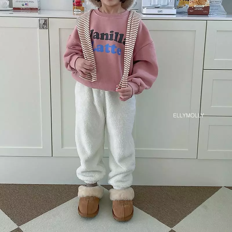 Ellymolly - Korean Children Fashion - #discoveringself - Vanilla Latte Sweatshirt - 7