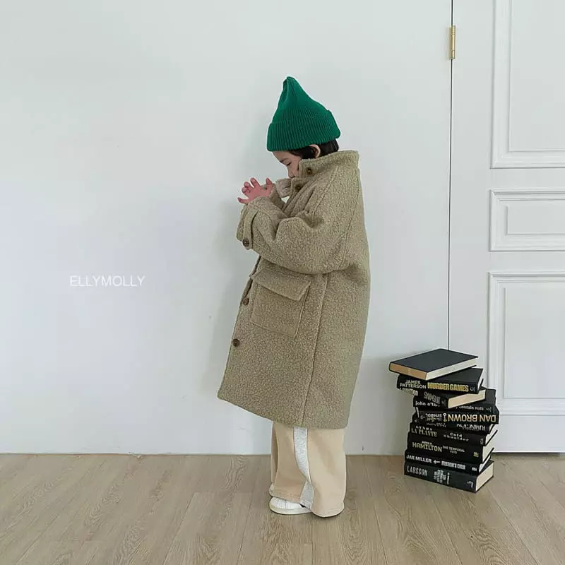 Ellymolly - Korean Children Fashion - #fashionkids - Apola Long Coat - 3