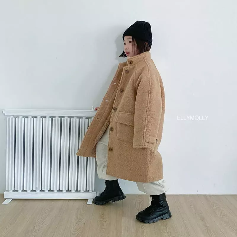 Ellymolly - Korean Children Fashion - #fashionkids - Apola Long Coat - 4