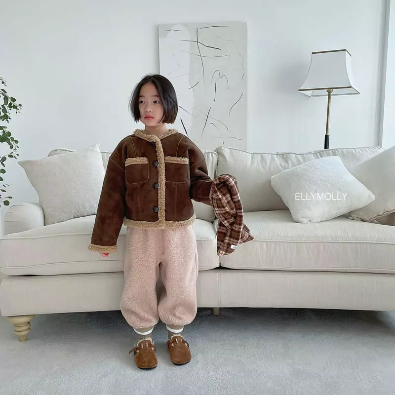 Ellymolly - Korean Children Fashion - #kidzfashiontrend - Cream Jacket - 7