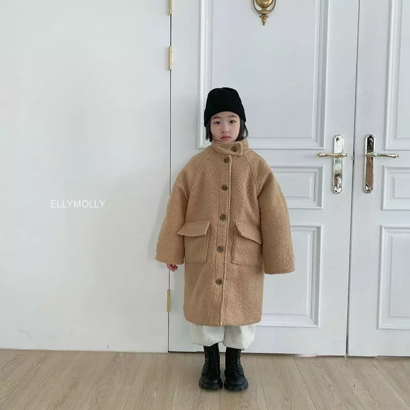 Ellymolly - Korean Children Fashion - #kidzfashiontrend - Apola Long Coat - 6