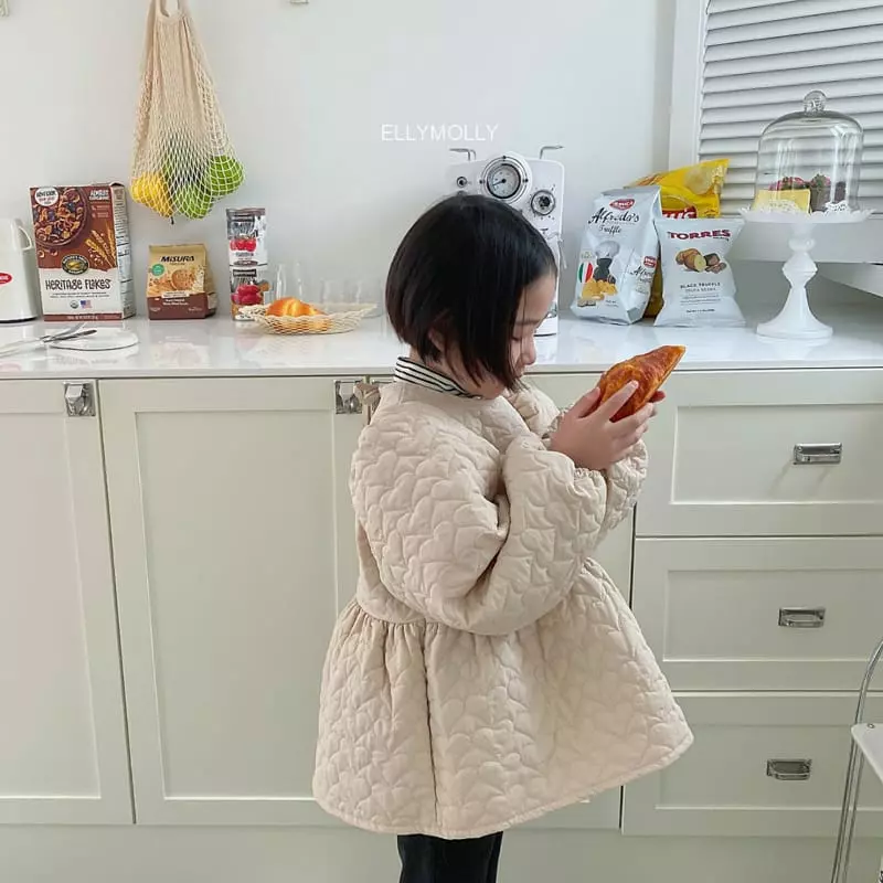 Ellymolly - Korean Children Fashion - #littlefashionista - Love Quilting Bloues - 6