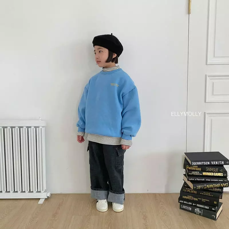 Ellymolly - Korean Children Fashion - #Kfashion4kids - Denber Wide Jeans - 4