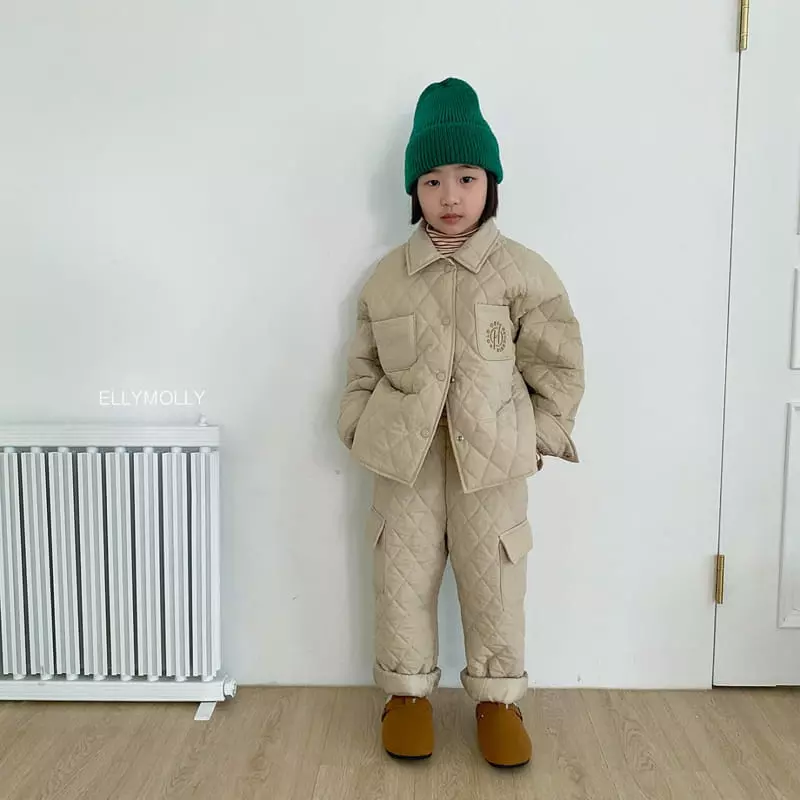 Ellymolly - Korean Children Fashion - #littlefashionista - Quilting Pants - 2
