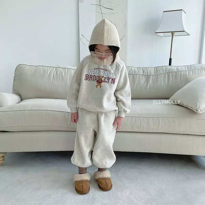Ellymolly - Korean Children Fashion - #magicofchildhood - Newyork Sweatshirt - 2
