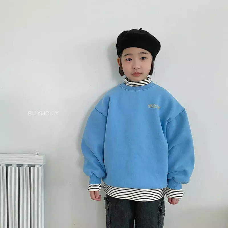 Ellymolly - Korean Children Fashion - #minifashionista - Lover More Fleece Sweatshirt - 2