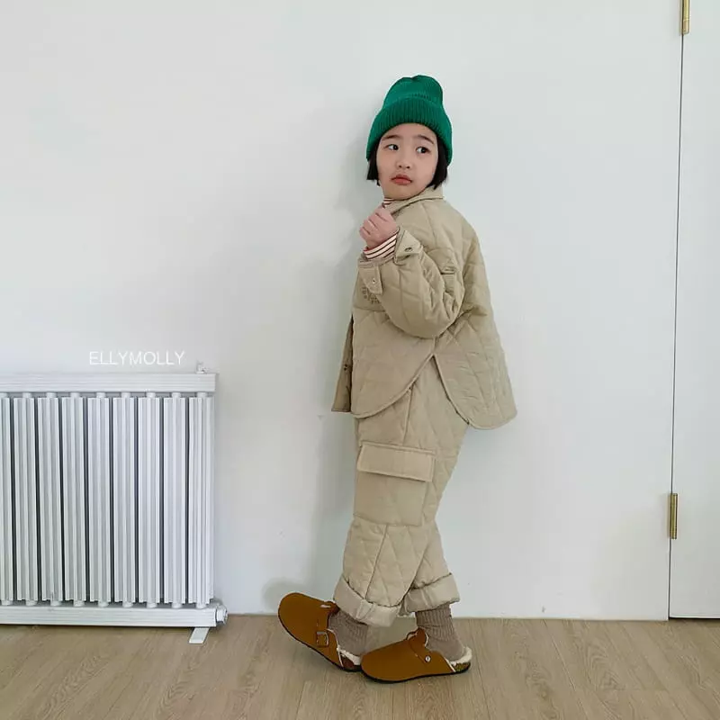 Ellymolly - Korean Children Fashion - #magicofchildhood - Quilting Pants - 4