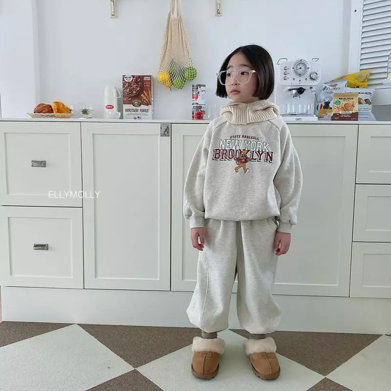 Ellymolly - Korean Children Fashion - #minifashionista - Newyork Sweatshirt - 4