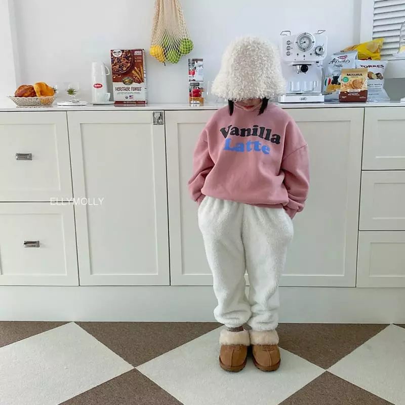 Ellymolly - Korean Children Fashion - #prettylittlegirls - Vanilla Latte Sweatshirt - 2