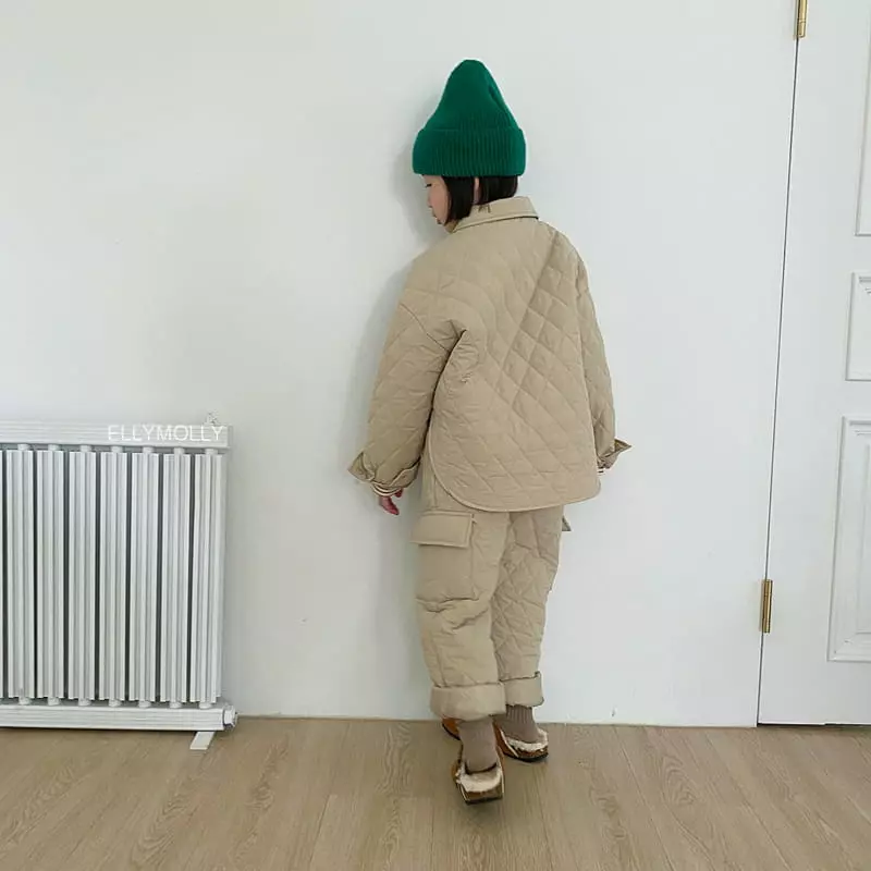 Ellymolly - Korean Children Fashion - #prettylittlegirls - Quilting Pants - 5