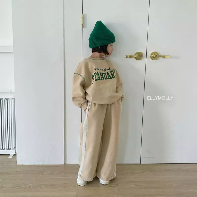 Ellymolly - Korean Children Fashion - #todddlerfashion - CL Fleece Pants - 4