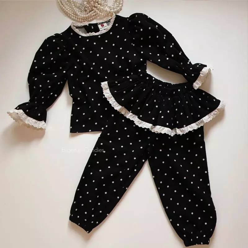 Eugenie Candies - Korean Children Fashion - #designkidswear - Siena Top Bottom Set - 5