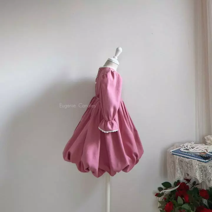 Eugenie Candies - Korean Children Fashion - #discoveringself - Barbie Balloon One-piece - 3