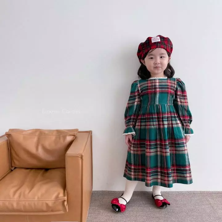 Eugenie Candies - Korean Children Fashion - #discoveringself - U Green One-piece - 2