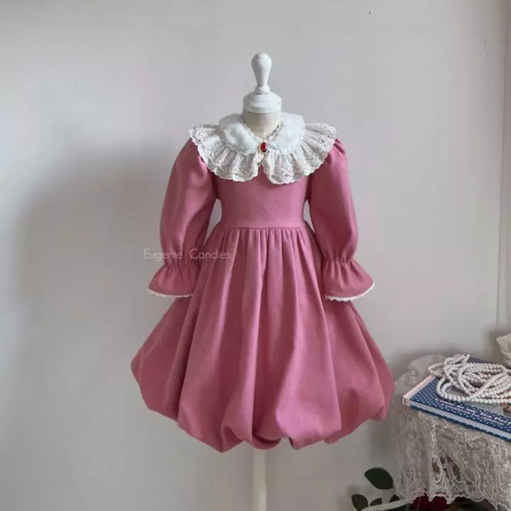 Eugenie Candies - Korean Children Fashion - #discoveringself - Barbie Balloon One-piece - 4