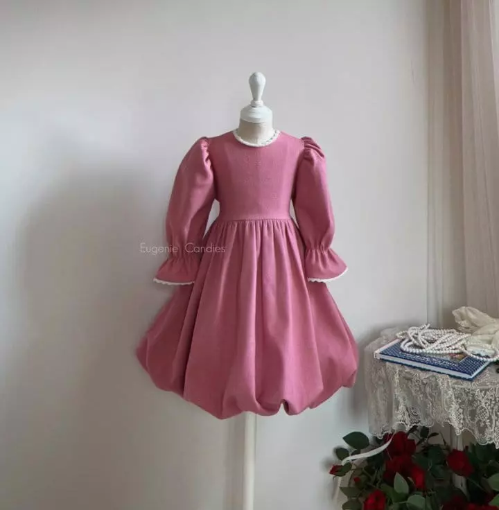Eugenie Candies - Korean Children Fashion - #kidsshorts - Barbie Balloon One-piece - 5