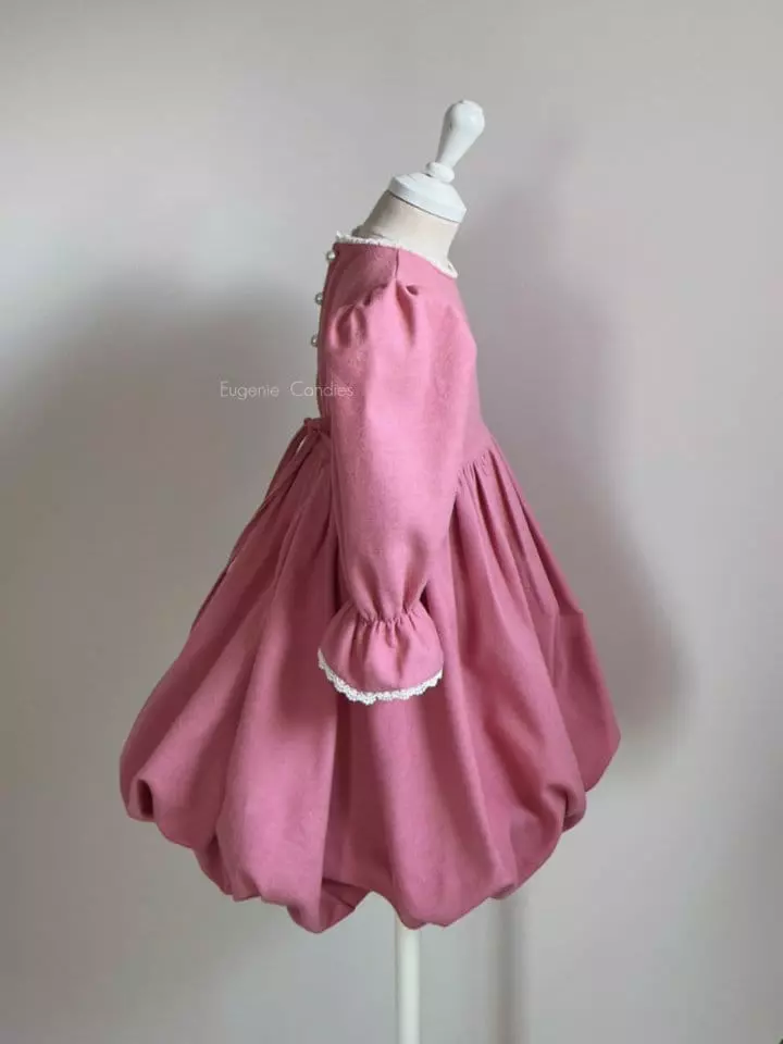 Eugenie Candies - Korean Children Fashion - #kidzfashiontrend - Barbie Balloon One-piece - 7