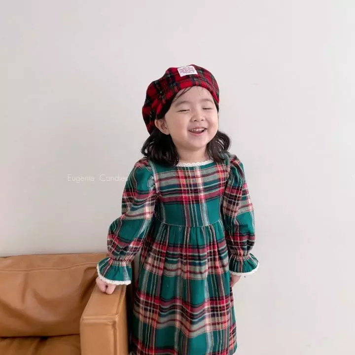 Eugenie Candies - Korean Children Fashion - #kidzfashiontrend - U Green One-piece - 6