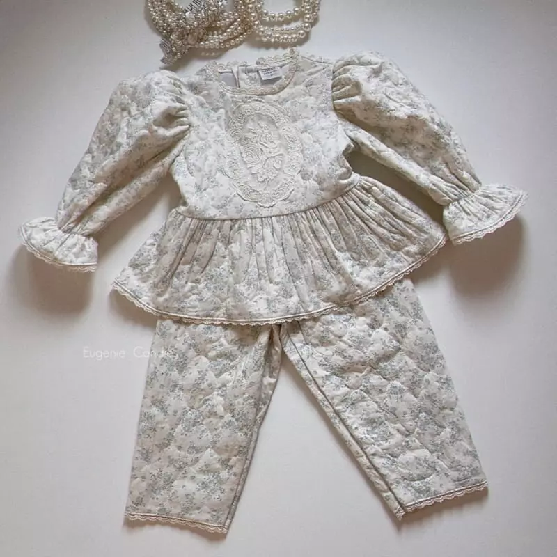 Eugenie Candies - Korean Children Fashion - #todddlerfashion - Josephine Top Bottom Set