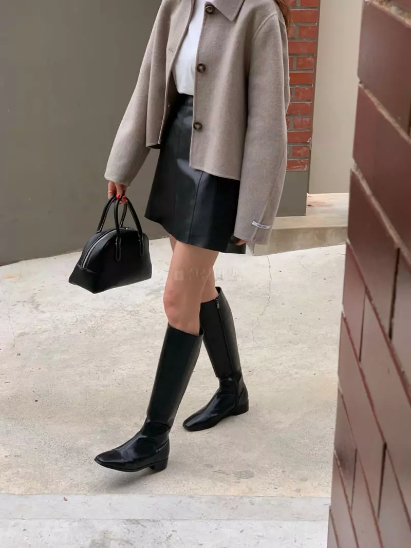 February - Korean Women Fashion - #momslook - Jelly Skirt - 11